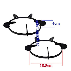 Bộ kiềng bếp gas 5 chân, sử dụng thay thế cho các dòng bếp kính phổ thông - Hàng chính hãng