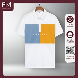 Áo thun polo nam, phong cách trẻ trung, lịch lãm, phù hợp tham gia các bữa tiệc - FORMEN SHOP - FMPS187