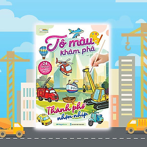 Sách Tô màu khám phá