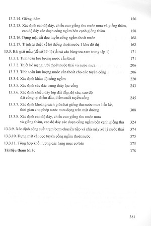 Bài Tập Và Hệ Thống Bảng Tra Thủy Văn Công Trình Giao Thông (Tập 5): Thiết Kế Và Tính Toán Thủy Văn - Thủy Lưc Hệ Thống Thoát Nước Thải Đô Thị (Bản in năm 2020)