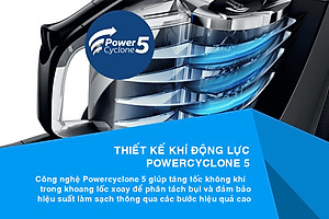 Máy Hút Bụi Philips FC9350 (1800W) - Đen - Hàng chính hãng