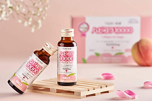 Collagen nước đậm đặc De Happy 10.000 mg ( Nhật ) Tăng sức độ đàn hồi, giảm nếp da, làm chậm quá trình lão hóa da, khớp, tăng cường sức khỏe tổng thể - QuaTangMe Extaste