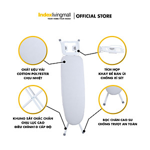 Bàn đề ủi, cầu là quần áo STEMA màu xám | Index Living Mall | Nhập khẩu Thái Lan