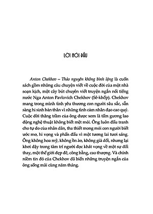 Kể Chuyện Cuộc Đời Các Thiên Tài - Anton Chekhov - Thảo Nguyên Không Bình Lặng