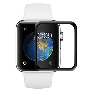 Miếng Dán Cường Lực Vmax Cho Apple iWatch / Apple Watch 38mm Full keo - Hàng Chính Hãng