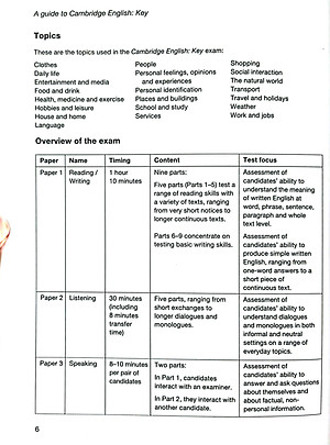 Cambridge English KEY - Key English Test 7 with Answers 