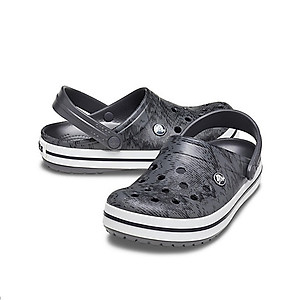 Mua Giày Lười Unisex Crocs Crocband Cardio Wave Màu Đen 206474-02W