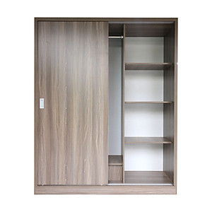 Tủ Áo MDF Phủ Melamine Màu Xám Vân Sọc Viva Cao Cấp Gía Rẻ