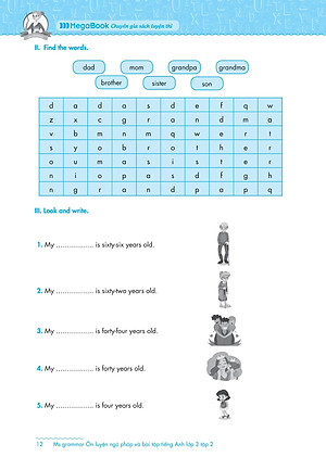 Sách Ms Grammar Ôn Luyện Ngữ Pháp Và Bài Tập Tiếng Anh Lớp 3 Tập 2