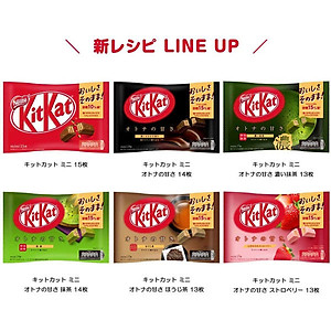 Bánh KitKat trà xanh bịch 12 gói - nội địa Nhật Bản