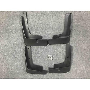 Chắn bùn theo dành cho xe XPANDER 2019-2020 4 chi tiết nhựa đen dẻo kèm ốc vít