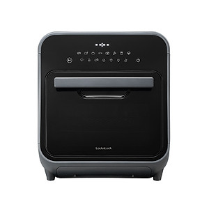 Lò nướng chân không kết hợp chức năng hấp Lock&Lock EJF693GRY Steam Air Fryer Oven (12.5 Lít) - Hàng chính hãng