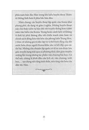 Sách Hợp Tuyển Văn Học Dân Gian Hàn Quốc