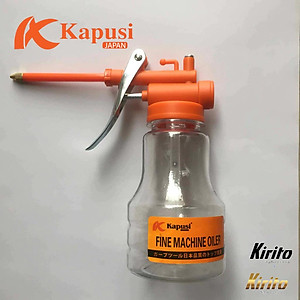 Bình Châm Nhớt 250ml Kapusi | Bình Vịt Dầu Loại Sắt & Nhựa Trong – Dụng Cụ Bơm Nhớt Cầm Tay Cho Thợ Cơ Khí, Garage, Gia