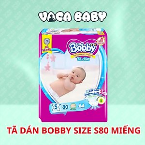 TÃ DÁN BOBBY SƠ SINH SIZE S80 MIẾNG
