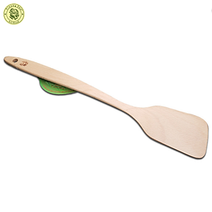 Vá Sạn Gỗ 09 Xẻng Lật Đảo Trở Siêu Mỏng Cán Dài ( 40 x 7.5 cm ) - Đồ Gỗ Nhà Bếp Thương Hiệu Trường Sơn