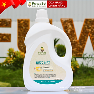 Nước giặt xả hữu cơ enzyme sinh học từ vỏ dứa Fuwa3e 3.5L