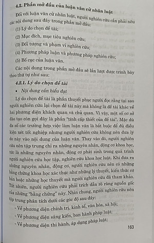 Để Hoàn Thành Tốt Luận Văn Ngành Luật (tái bản lần thứ tư, có sửa chữa, bổ sung)