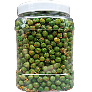 Combo 1KG: 500G Đậu Hà Lan Sấy Muối - 500G Đậu Hà Lan Sấy Tỏi Ớt Thương Hiệu SK FOOD