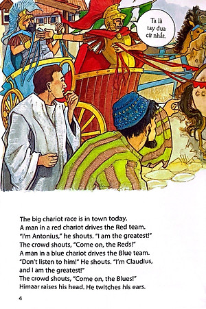 Sách Song Ngữ Anh Việt 
The Chariot Race - Cuộc Đua Kỳ Thú