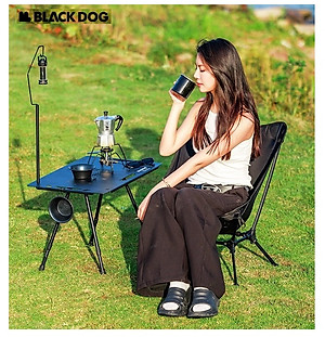 Ghế Xếp Camping Chuyên Dùng BlackDog CBD2550 Oxford 600D KT 64x60x56cm Khung Thép Cacbon Siêu Chắc Siêu Nhẹ Chịu Tải 120KG - Dành Cho Cắm Trại Câu Cá Nghỉ Trưa Ngoài Trời Ghế Bãi Biển