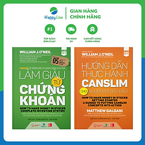 Bộ sách Làm Giàu Từ Chứng Khoán (How To Make Money In Stock) phiên bản mới + Hướng Dẫn Thực Hành CANSLIM Cho Người Mới Bắt Đầu