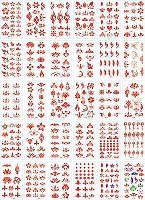 770 Hình xăm dán tatoo mặt cười icon emoji vui nhộn võ tắc thiên dán tay mặt trán