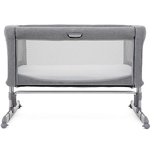 Nôi ngủ cạnh giường Joie Roomie Gray Flannel