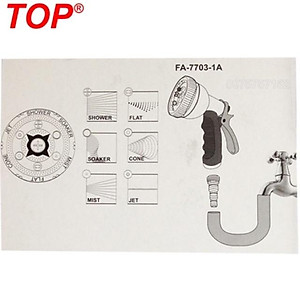 Vòi Tưới Cây Bonsai Tưới Rau Top Đài Loan 6 Chức Năng, 