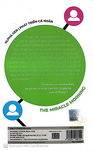 Sách Buổi Sáng Diệu Kỳ Dành Cho Nhà Tiếp Thị Mạng Lưới