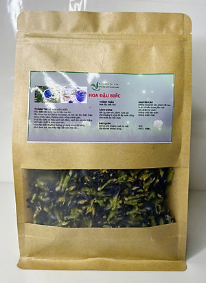 Trà hoa đậu biếc sấy khô ( Hoa đậu biếc khô) - Sản phẫm hữu cơ tự nhiên - Gói 1kg