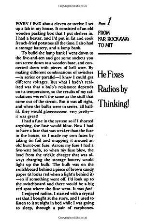 Sách "Surely You're Joking, Mr. Feynman!": Adventures of a Curious Character as Told to Ralph Leighton