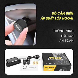 Cảm Biến Áp Suất Lốp Gắn Ngoài TPMS | Cảm Biến Áp Suất Lốp Gắn Ngoài Tiện Dụng, Lắp Đặt Dễ Dàng, An Toàn Khi Vận Hành Xe