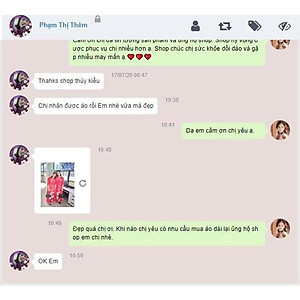 Áo dài cách tân hoa nhí nữ thiết kế cổ tròn tay bồng đẹp may sẵn A11 Thúy Kiều mềm mại co giãn