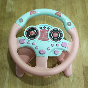 Đồ chơi Vô Lăng Tập Lái Cho Bé RongDali Toys, nhựa ABS, 2 màu cho bé trai và gái