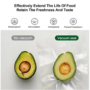 Máy hút chân không cao cấp thương hiệu BioloMix W230 tốc độ hút khô 60kPa, bề ngang túi tối đa túi là 32cm (Màu trắng)- Hàng chính hãng