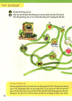 Sách 10' Cùng Con Mỗi Ngày - Cùng Bé Chơi Với Từ