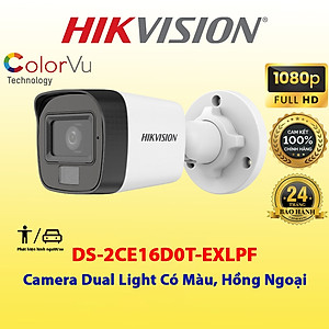 Camera HIKVISION DS-2CE16D0T-IRP 2.0 Megapixel - Hàng Nhập Khẩu