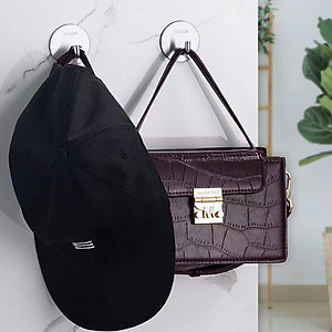Móc Dán Tường INOX 304 Treo Đồ nặng, Treo Thớt, Nồi Niêu Treo Đồ Đa Năng [CHỐNG NƯỚC, CHỐNG RỈ] Dán Mọi Bề Mặt