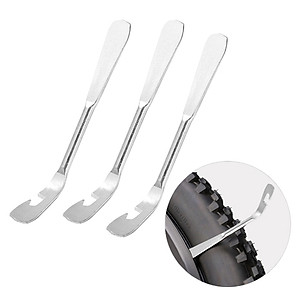 (3 cái) Cây thanh nạy lốp móc lốp xe đạp 11cm chất liệu thép Mai Lee