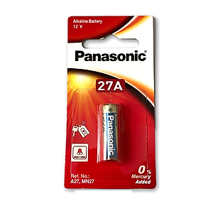 Pin A27 Panasonic LRV08 12V dùng remote ô tô , cửa cuốn (vỉ 1 viên) - Hàng chính hãng