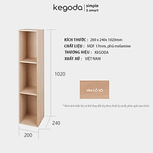 Kệ Mori 3 Tầng Rộng 20cm Thương Hiệu KEGODA KGD16