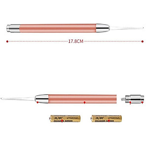 Dụng Cụ Lấy Ráy Tai Chuyên Nghiệp, Ngoáy Tai Có Đèn Cho Bé - HBH