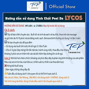 Combo 3 - Sáng Da Mờ Nám Lycos : Tinh chất Peel Da Lycos + Kem Nám Đêm Lycos + Dưỡng ẩm Lycos