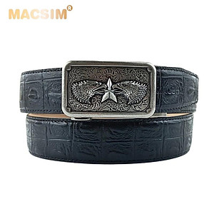 Thắt lưng nam da thật cao cấp nhãn hiệu Macsim tw022