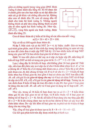 Sách Ứng Dụng Tổ Hợp Và Xác Xuất Trong Giải Bài Tập Di Truyền