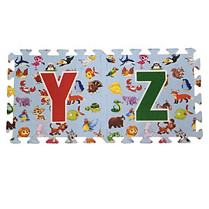 Bộ 26 tấm Thảm xốp cho bé Thoại Tân Thành, đạt tiêu chuẩn Mỹ và Châu Âu - kích thước 1 tấm 30x30cm, độ dày 0,9 - 1cm - 26 chữ cái (loại mới)