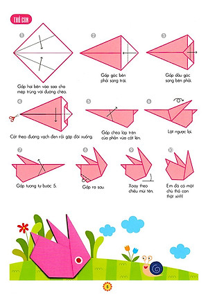 Sách Em Tập Gấp Hình 3-4 Tuổi - Nâng Cao (Tái Bản)