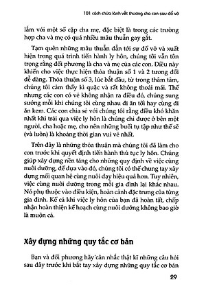 Sách 101 Cách Chữa Lành Vết Thương Cho Con Sau Đổ Vỡ