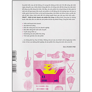 Sách HASHTAG NO.6 CRAFT – Khởi Sự Kinh Doanh Sản Phẩm Thủ Công